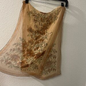Vintage Vera  Neumann Sheer silk Scarf